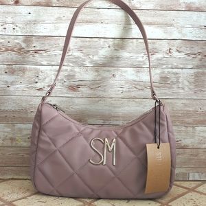 Steve Madden Mauve LG Paulie Shoulder Handbag NWT